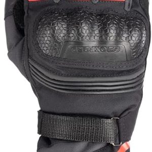 Oxford GM201103XL Montreal 4.0 Dry2Dry Motorcycle Gloves XL Black Grey Red