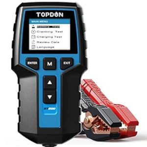 Topdon Car Battery Tester 12V 24V Load Tester, BT200 100-2000CCA