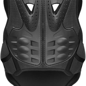 PELLOR Sports Chest Back Spine Chest Protector Vest Anti-Fall Motorcycle Protective Gear Motocross Dirt Bike Body Guard Vest for Cycling Skiing Riding Skateboarding