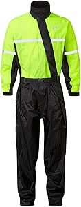 JDC Motorcycle Waterproof Rain Suit Over Suit 1PC (3 Leg Length Options) - SHIELD