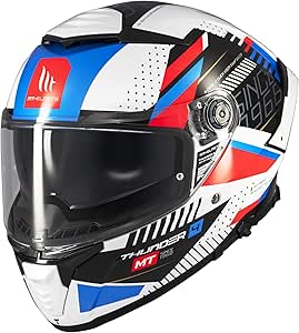 MT Thunder 4 SV Integral helmet Luminence gloss white