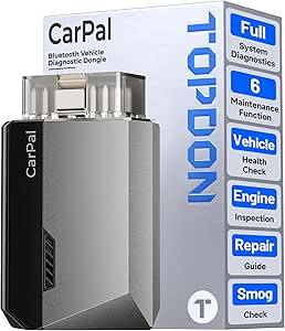 TOPDON CarPal A, OBD2 Scanner, All System Diagnosis