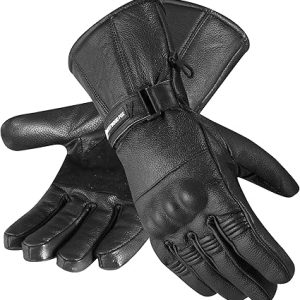 WESTWOOD FOX Motorbike gloves Thinsulate Thermal Motorcycle Leather Gloves