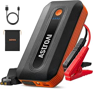 AstroAI B8 Car Battery Booster Jump Starter Power Pack