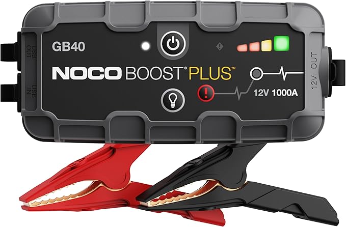 NOCO Boost GB40: 1000A UltraSafe Jump Starter Power Pack